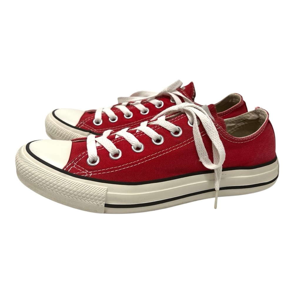 Converse Red Chuck Taylor Low Top Classic Sneakers Men’s 6 - Picture 5 of 13